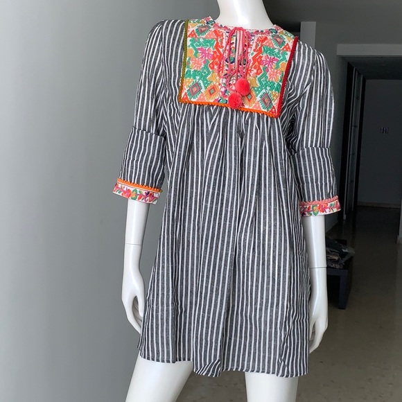 ❤️ Boho Vintage Dress / Tunic Top. - Picture 5 of 10